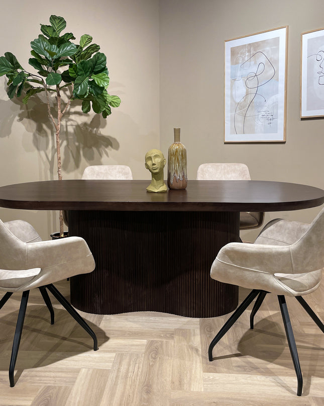 Sevilla Brown - Eettafel 220/250/300cm