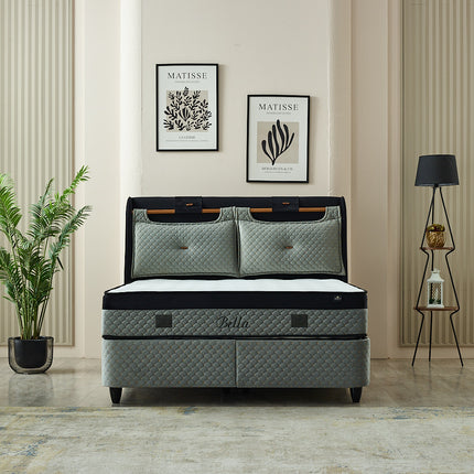 Bella bedboxspring set