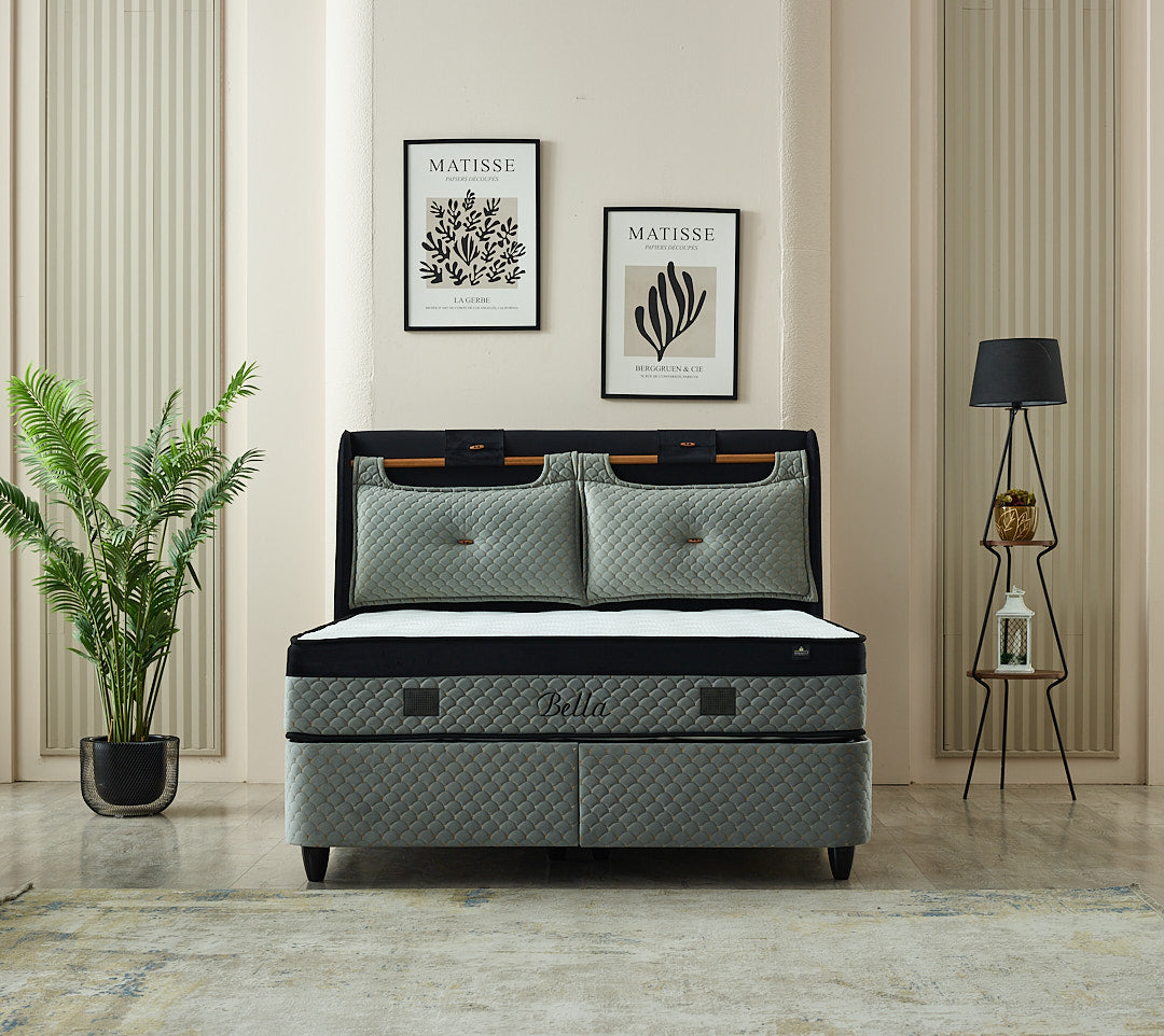 Bella bedboxspring set