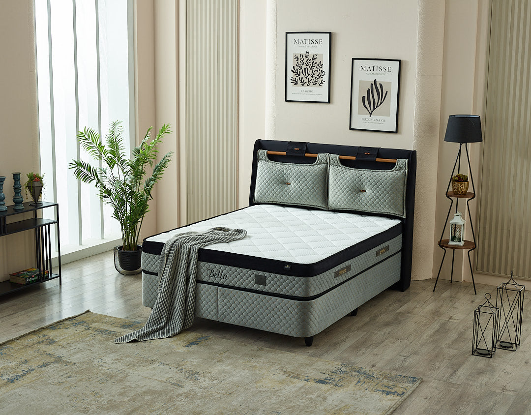 Bella bedboxspring set