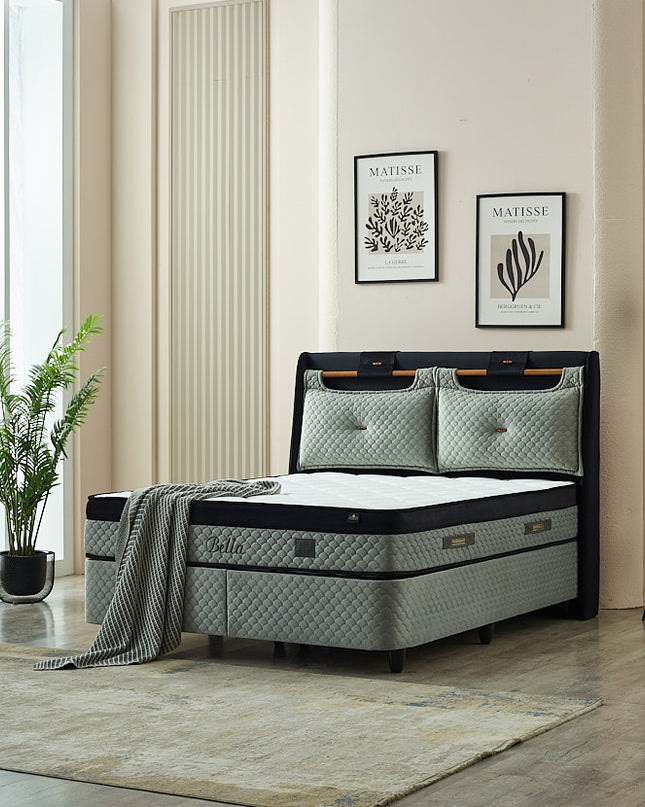 Bella bedboxspring set