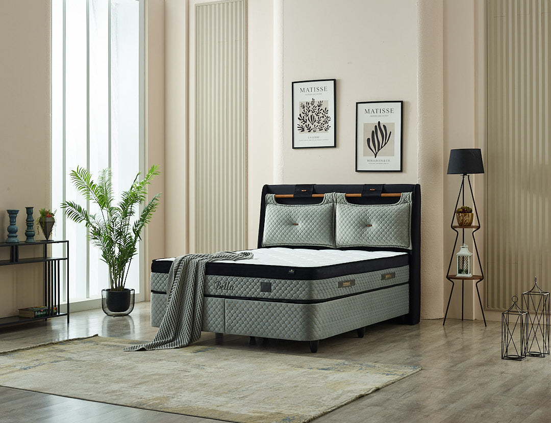 Bella bedboxspring set