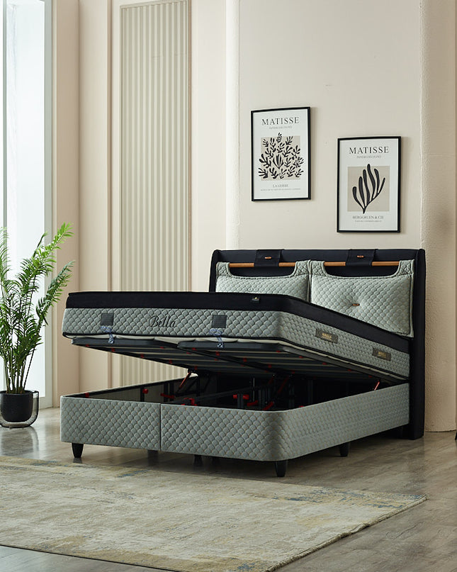 Bella bedboxspring set