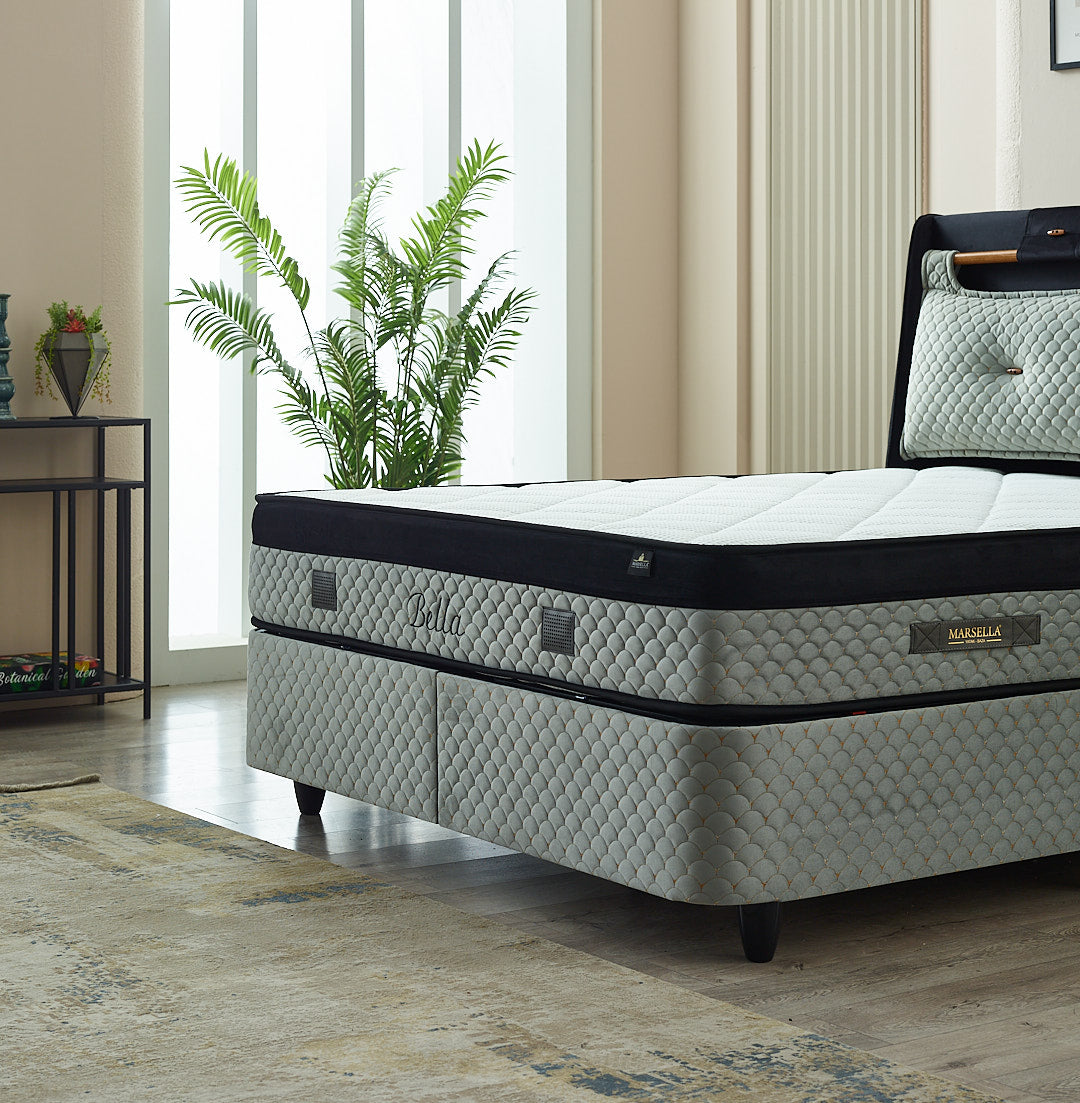 Bella bedboxspring set