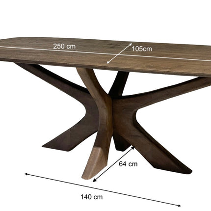 Brix Montreaux Brown 250cm