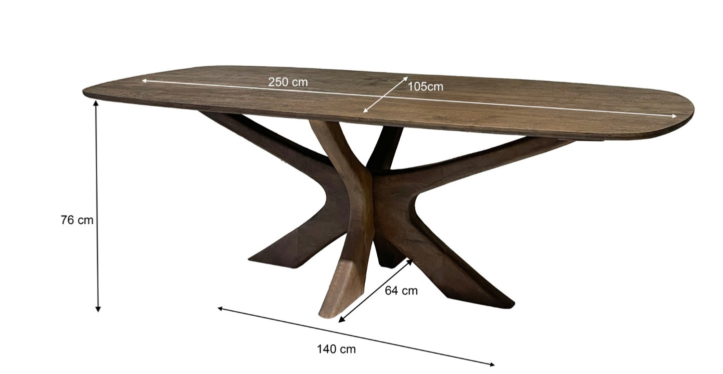 Brix Montreaux Brown 250cm