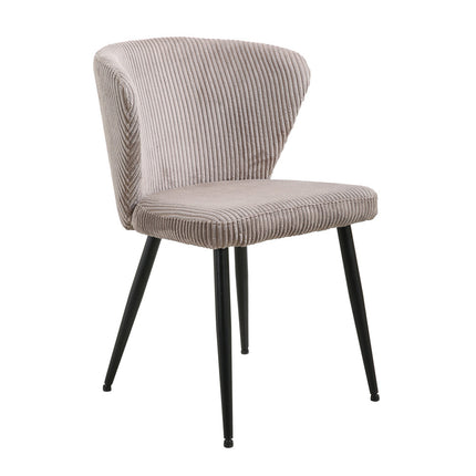 Stoel 'Tornado' Corduroy Zand