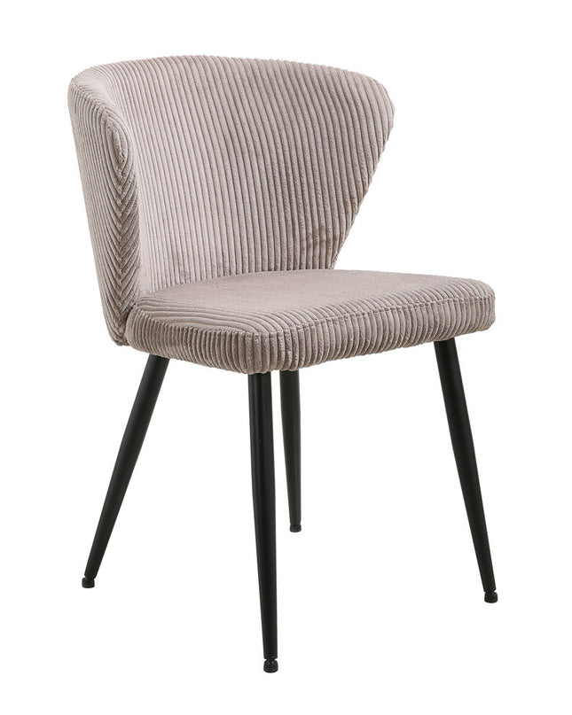 Stoel 'Tornado' Corduroy Zand