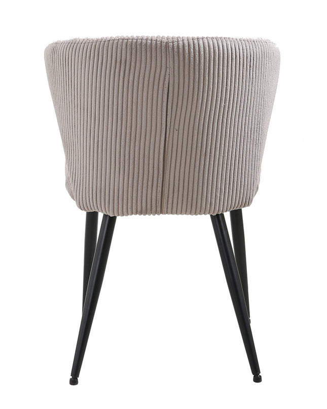 Stoel 'Tornado' Corduroy Zand