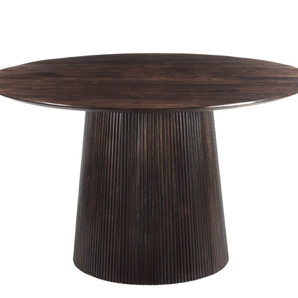 Salvator Walnut - Eettafel rond 130cm