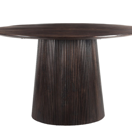 Salvator Walnut - Eettafel rond 130cm
