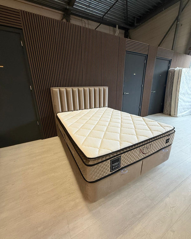 Infinity boxspring kleur beige