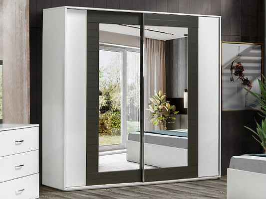 Loren-garderobe Wit