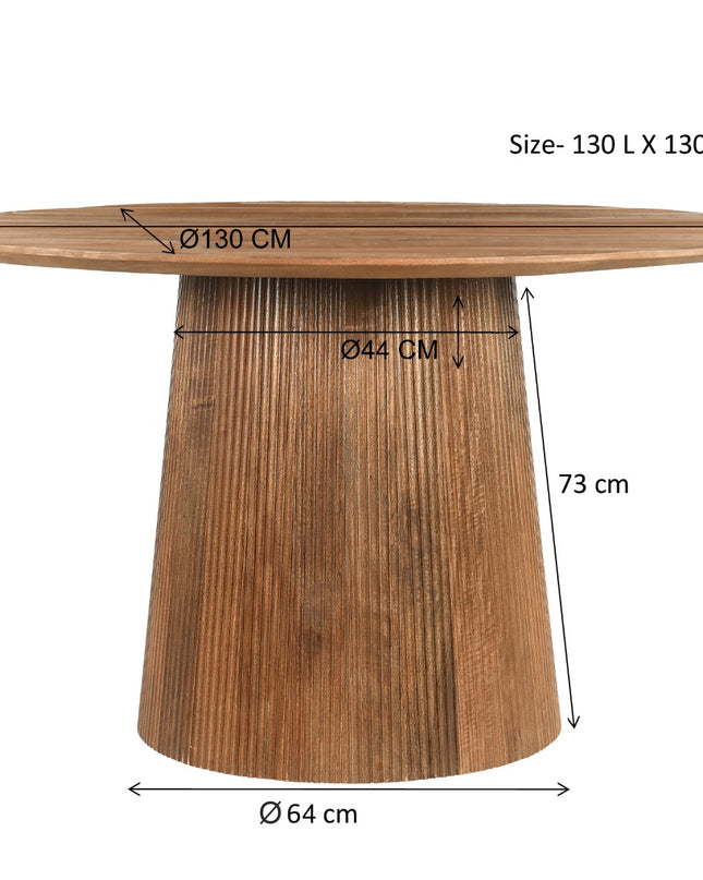 Salvator - Eettafel rond 130cm