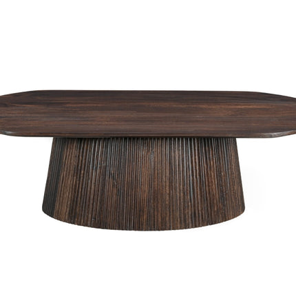 Salvator Walnut - Salontafel Ovaal 120cm