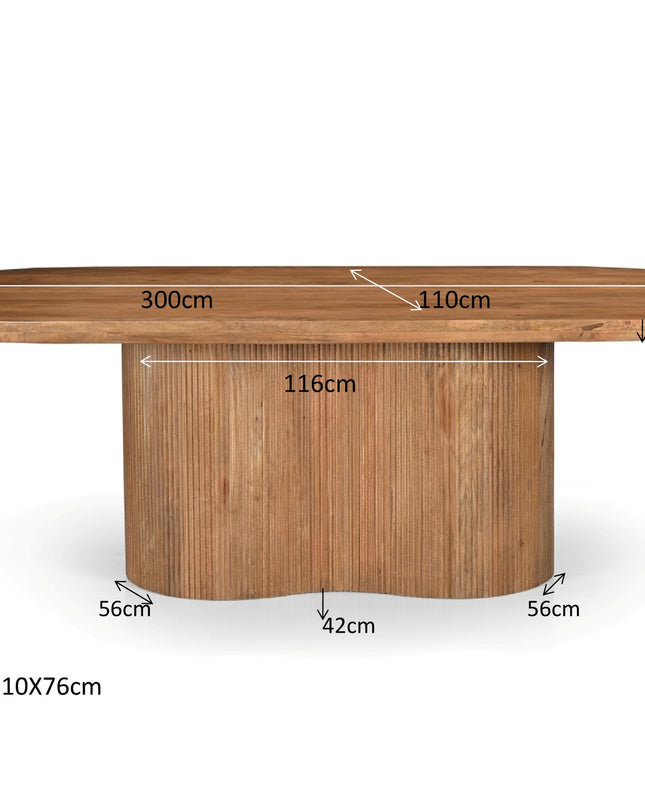 Sevilla - Eettafel 220/250/300cm